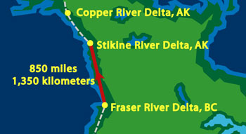 Fraser River to Stikine River