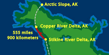 Stikine River to Copper River